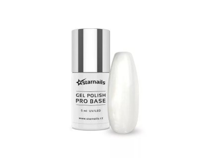 UV/LED Pro Base Shining Snow 5ml - modelovacia báza