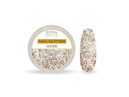 Nail Art zdobenie - glitter - G336
