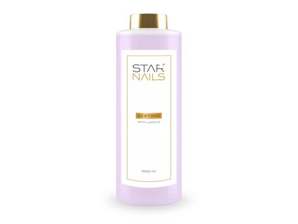 Acetone Starnails With Lanolin, 1000ml - kozmetický aceton