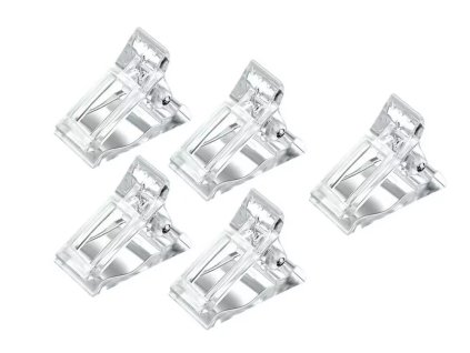 Polygel klip - držiak duálnych polygel šablón 4+1 ZDARMA