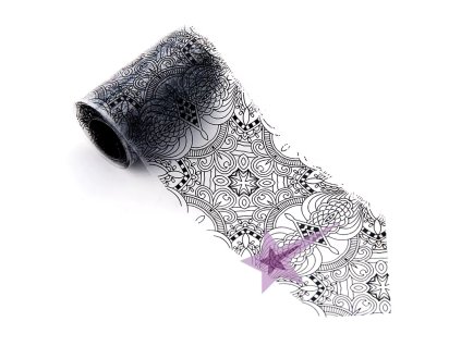 Zdobicí fólie na nechty - Lace 24, 30cm