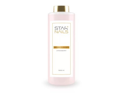 Brush Cleaner Starnails Strawberry, 1000ml - čistič štetcov
