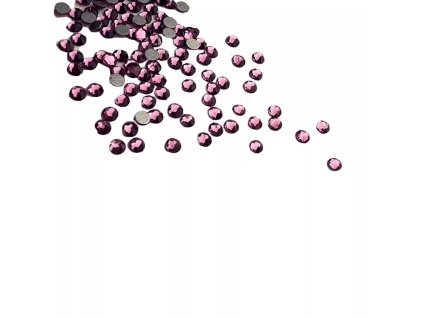 Brúsené kamienky Fuchsia SS6, 100ks