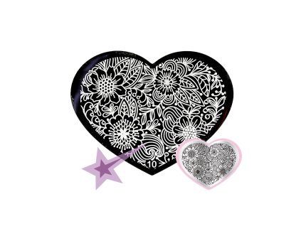 Razítkovacia doštička S10 - Ornamenty