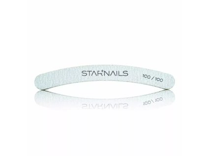 Pilník na nechty STARNAILS BANÁN 100/100, 25 ks