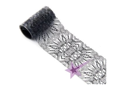 Zdobicí fólie na nechty - Lace 23, 30cm