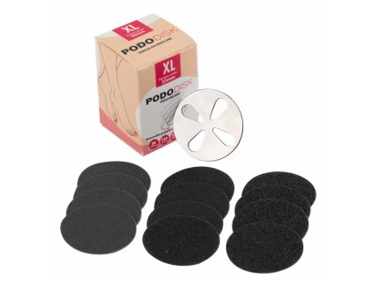 Pododisk na pedikúru - XL 35 mm + 50 ks náhradných brúsnych kotúčov