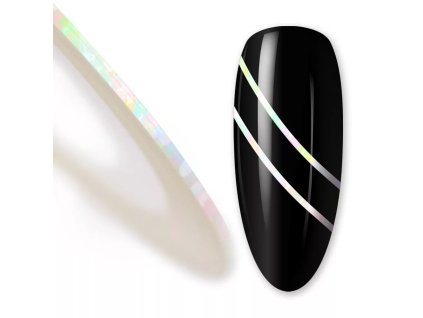 Samolepící zdobící páska na nehty Unicorn - 1 mm