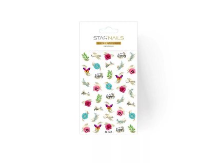 3D vodolepky/obtisky PREMIUM - B543