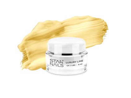 Farebný UV/LED gél, Luxury line, SN 046 - STRAW MAN