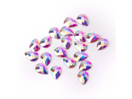 Kamienky Diamond Drops - 8mm, 20 ks