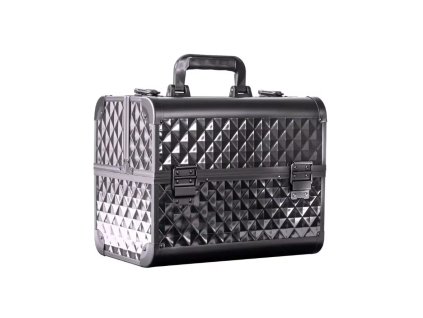Kosmetický kufr - Diamond Black, L