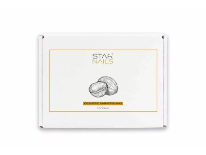 Cosmetic Paraffin Wax, 400ml - Coconut - parafínový vosk Kokos