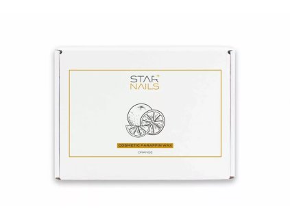 Cosmetic Paraffin Wax, 400ml - Orange  - parafínový vosk Pomaranč