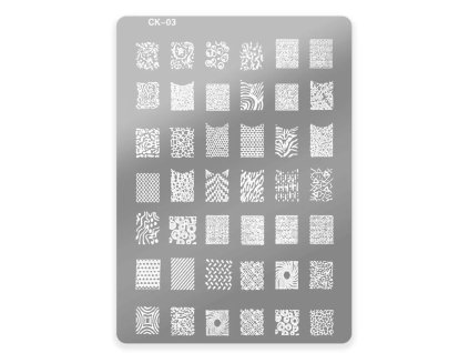 Razítkovací destička - CK 03