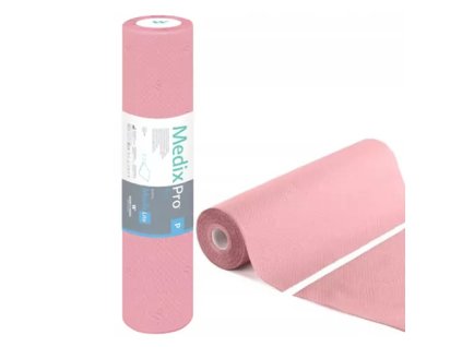 Jednorazové kozmetické prestieradlo - ružová