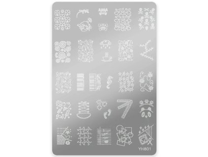 Razítkovací destička - YH 801