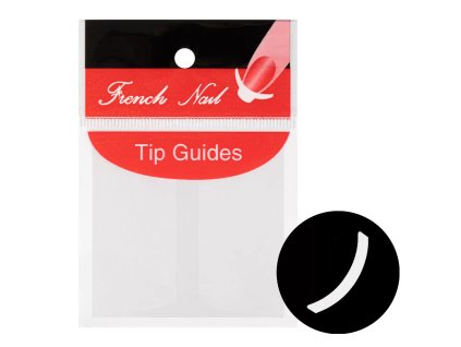 Samolepicí šablony na francouzskou manikúru, Arch 01 - 48ks