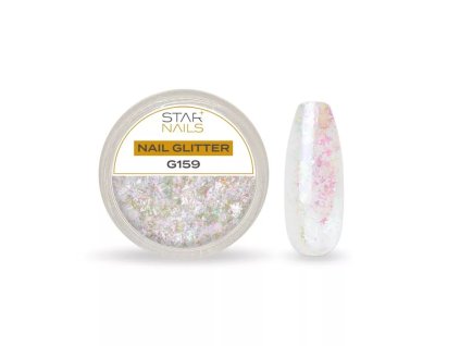 Nail Art zdobení - glitter - G159