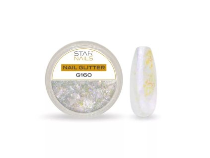 Nail Art zdobení - glitter - G160