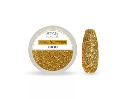 Nail Art zdobení - glitter - G180
