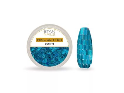 Nail Art zdobení - glitter - G123
