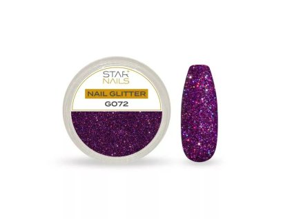 Nail Art zdobenie - glitter - G072