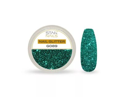 Nail Art zdobení - glitter - G089