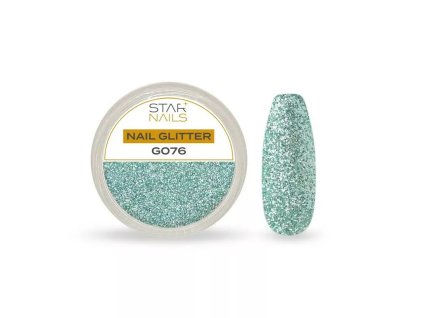 Nail Art zdobenie - glitter - G076