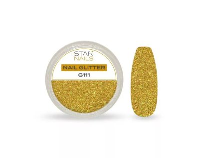 Nail Art zdobení - glitter - G111