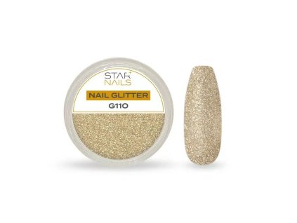 Nail Art zdobení - glitter - G110