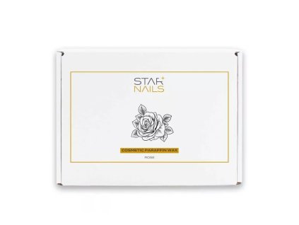 Cosmetic Paraffin Wax, 400ml - Rose - parafínový vosk Ruža