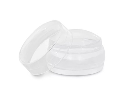 Silikónové razítko na nechty XL - transparentné