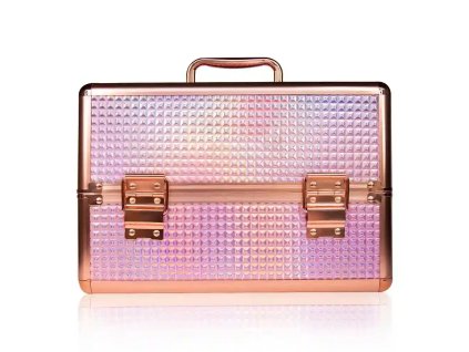 Kozmetický kufor - Unicorn Rose Golden, M