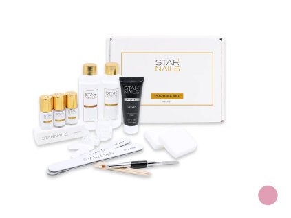 Sada STARNAILS Polygel Set Velvet - modeláž polygelem