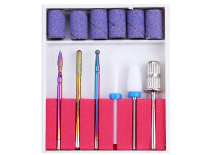 Sada fréz na nehty -12 elementů - 02