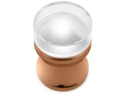 Silikónové razítko na nechty XL - bronz