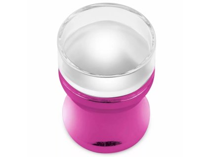 Silikonové razítko na nehty XL - růžová