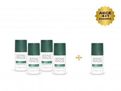 Sada STARNAILS Sensitive Line Set 5ml - 4+1 zdarma