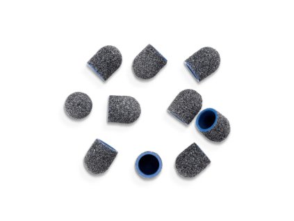 Brúsne klobúčiky - 10mm, #60, 10ks