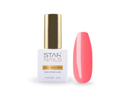 UV/LED Gel Polish Mini Star, 6ml, 015 - Barney - gél lak