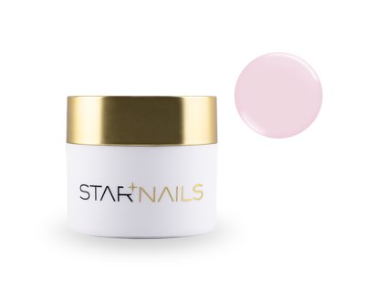 UV/LED Acrylgel Starnails - Bis-Hema, 50ml - Milky Pink Touch, stavebný akrygél