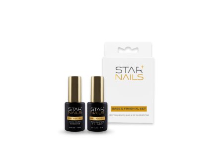 Sada STARNAILS Base and Finish XL Set - báza a fixačný lesk
