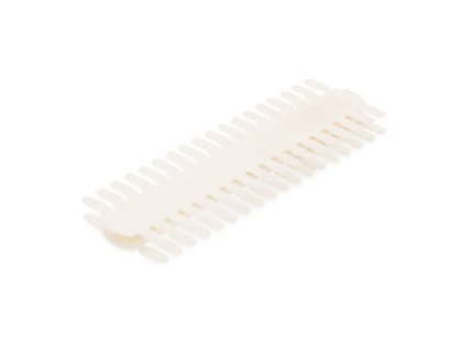 Vzorkovník na UV gél/ gél lak/ lak, NATURAL - tvar squoval, duálny, 72 pozícií