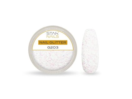 Nail Art zdobenie - glitter - G203