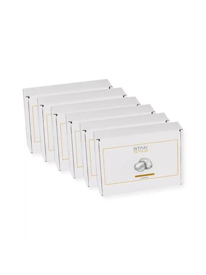 Sada STARNAILS Cosmetic Paraffin Wax Coconut, 6x400 ml - zvýhodněné balení 6 ks parafínový vosk