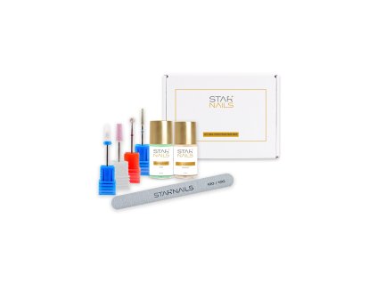 Sada STARNAILS UV Gel Pro Master Set - sada fréz pre prácu s UV gélmi