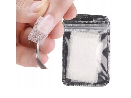 Fiberglass - skelné vlákno k prodloužení nehtů