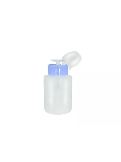 vyr 4422 plastovy davkovac s pumpickou modry