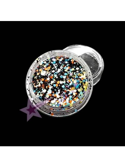 vyr 3218glitter hexagon barevny c 2